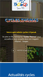 Mobile Screenshot of cycles-thomas.com
